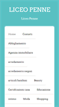 Mobile Screenshot of liceopenne.it